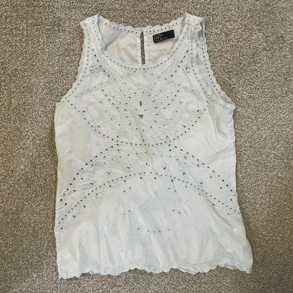 Gap Spring Light Blue Tank Women’s XS🩵🩵🩵